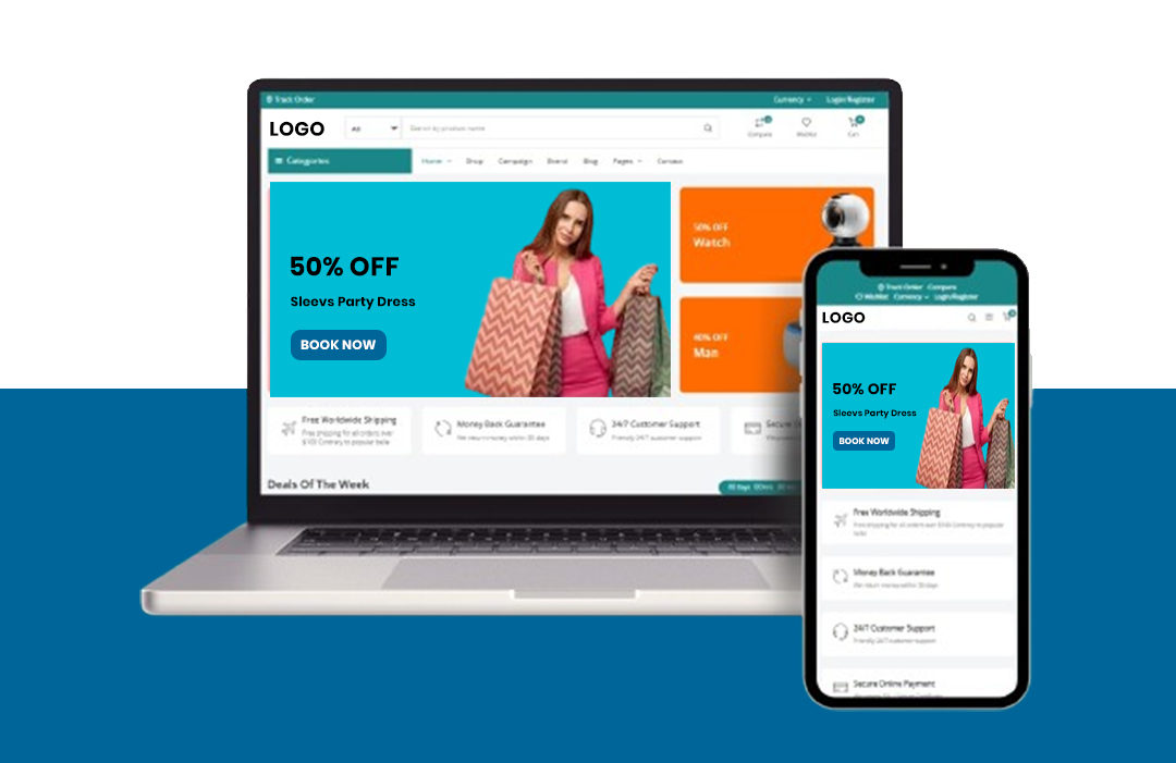 digi busi E-Commerce Single Vendor website